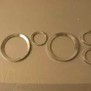 Gauge Trim Rings, Fiat 124/2000 & 850 - (SKU 50-0300)