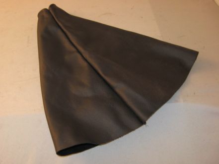 Leather Shift Boot BLACK, Alfa Spider 86-90 - (SKU 76-7817-B)
