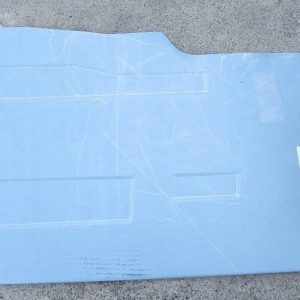 Floor Pan Right Front w/o converter, Fiat 124 Spi (SKU 81-9325)