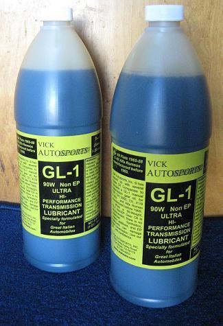 GL-1 Transmission Gear Oil, One Quart - (SKU 75-0001)