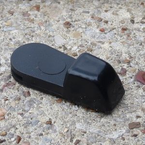 Heater Lever Knob BLACK, Alfa Spider - (SKU 43-5805)