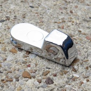 Heater Lever Knob CHROME, Alfa Spider - (SKU 43-5807)