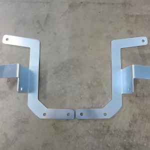 Seat Belt Conv. Brackets, Alfa Spider 1970-78 - (SKU 50-3801)