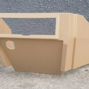 Radio Console Beige, Fiat 124/2000 1968-82 - (SKU 50-2368)