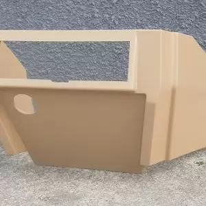 Radio Console Beige, Fiat 124/2000 1968-82 - (SKU 50-2368)