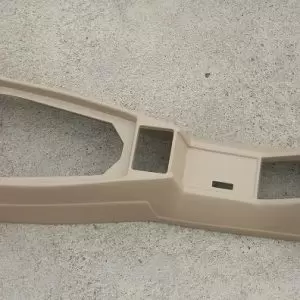 Center Console Beige, Fiat 124/2000 1968-82 - (SKU 50-2398)