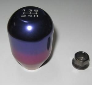 Titanium-Burn Shift Knob, Fiat - (SKU 50-7334)