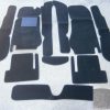 Carpet Kit Black, Fiat 124/2000 Spider 1968-82 - (SKU 51-2013)