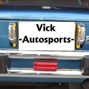 Bumper Rubber Rear Side Left, Fiat 124/2000 - (SKU 81-1329)