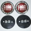 FIAT Emblem KIT - Silver 57mm - (SKU 81-4313-KIT)