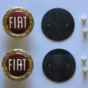 FIAT Emblem KIT - Gold 57mm - (SKU 81-4314-KIT)