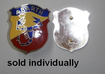 Abarth Shield Emblem 70mm - (SKU 81-4664)