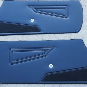 Door Panel Black PAIR, Fiat Spider 2000 - (SKU 50-2371)