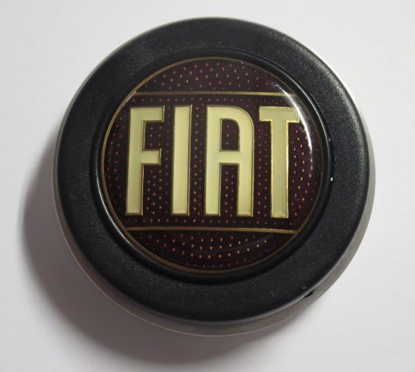 Red Fiat Horn Button - (SKU 98-1692)